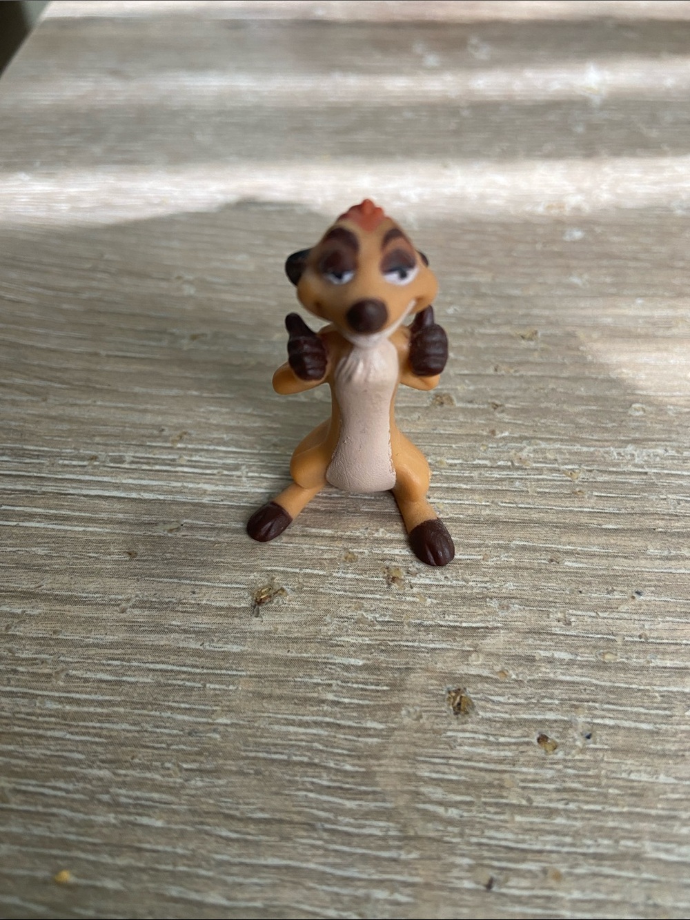 Vintage Disney The Lion King TINY Timon Meercat Figure ONLY 1.5" PVC